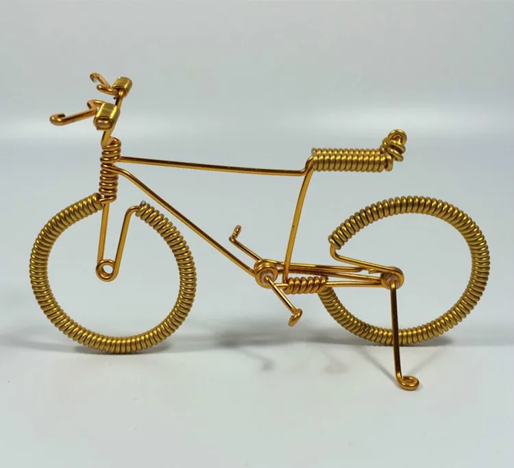نموذج لعبة دراجات جديدة خلاقة ، عمل فني يدوي كلاسيكي ، هدايا شخصية ، هدية عيد ميلاد للطفل ، جمع ، الديكور