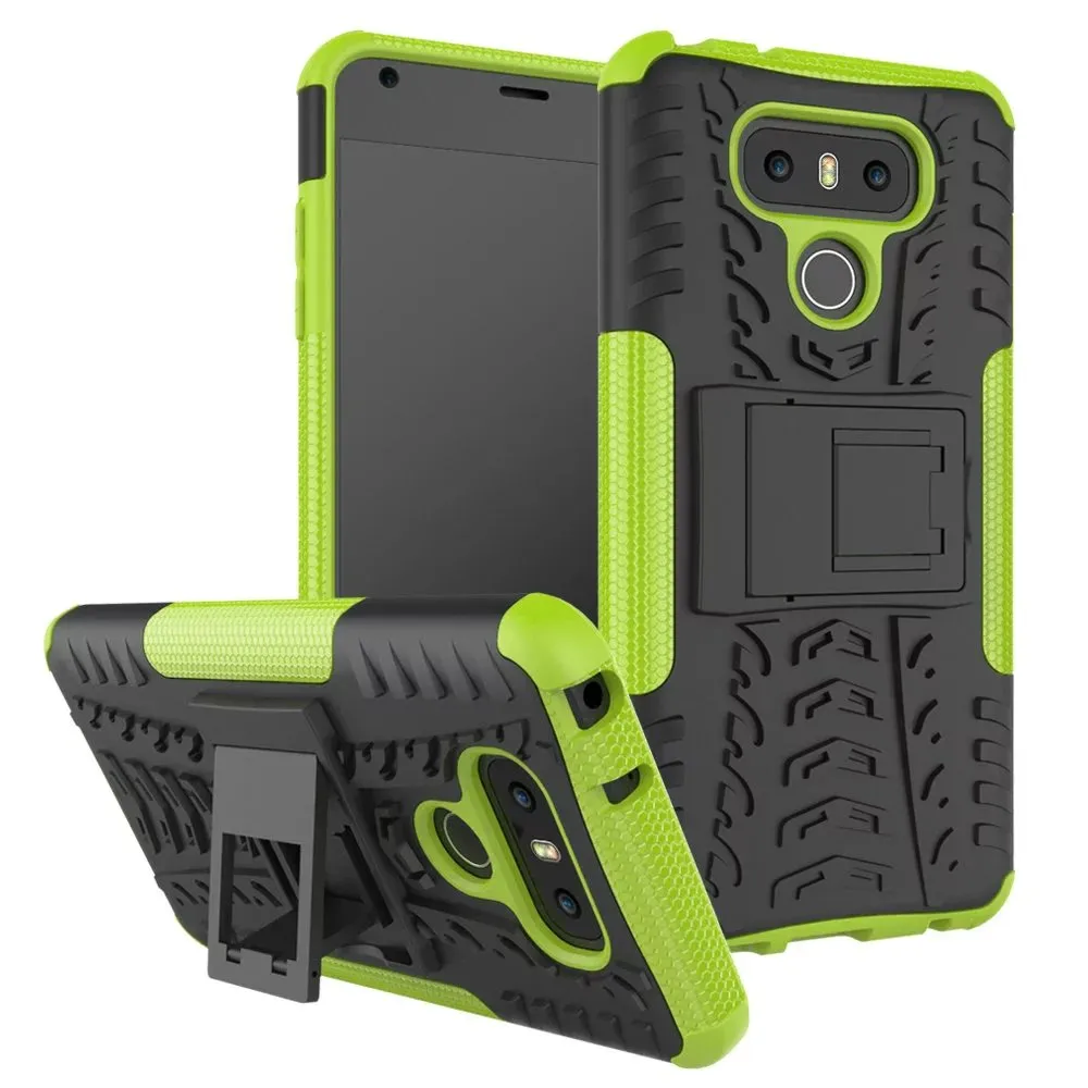 Dazzle Heavy Duty Rugged Dual Layer Impact Armor Cavalletto COVER CASE COVER LG K31 K41S K51 Stylo 6 / 