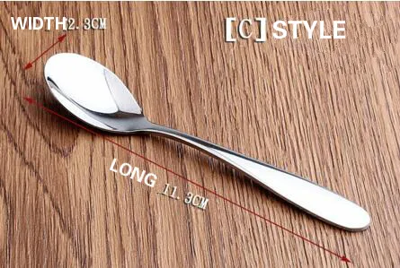 Matel 410 Stainless steel coffee & tea sets spoons tableware Restaurant hotel dinnerware support wholesale or custom