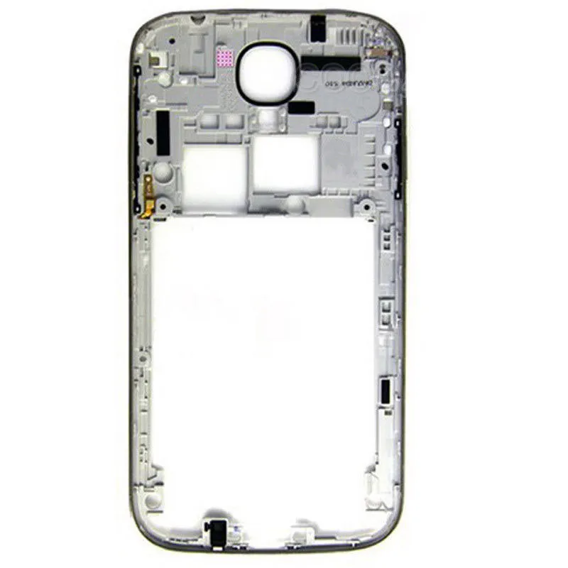 OEM Caixa traseira do moldura do meio moldura capa para Samsung Galaxy S4 I9500 I9505 I337 Habitação + Botão Lateral DHL grátis