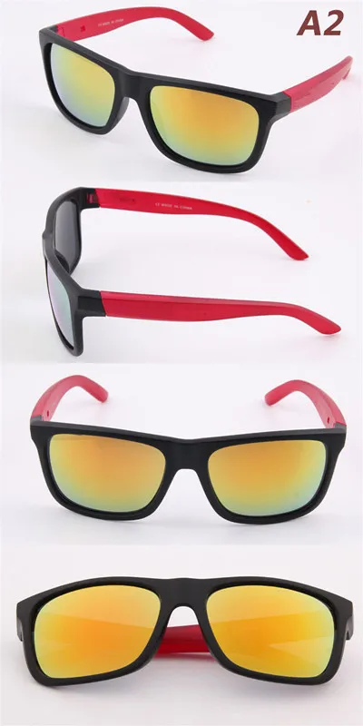 Lunettes de soleil réfléchissantes colorées, lunettes de sports de plein air, lunettes de soleil réfléchissantes 4177, une variété de lunettes de soleil de style en gros