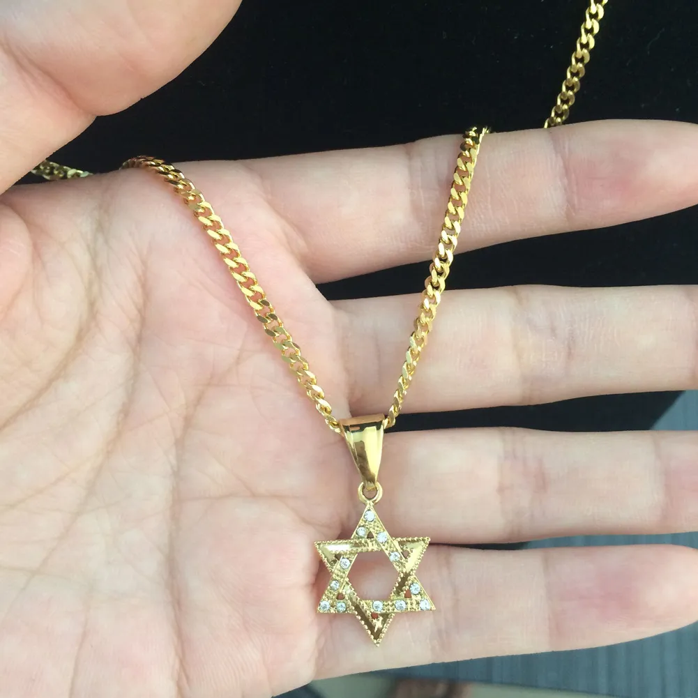 Colar Masculino Estrela De David De Aço Inoxidável – Joia Com Pingente De  Hexagrama De Seis Pontas – Estilo Clássico Hip Hop Punk De $60,92 | DHgate, image size:1001x1001