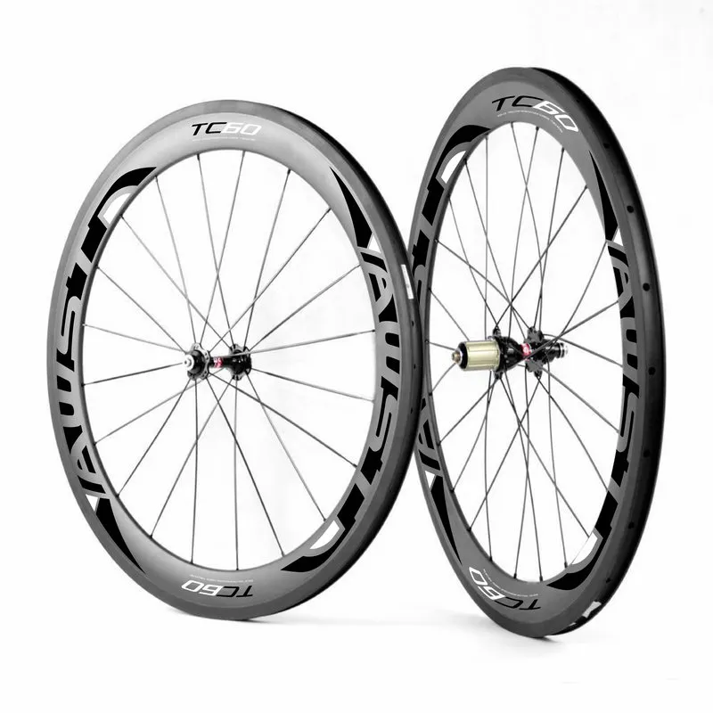 TOP SALE !!! Ud Matt Finish Clincher 60mm Voal Road Bike Carbon Wheels 23mm Basalt Surafce Cykelhjul Keramiska Bearing Navs Gratis frakt