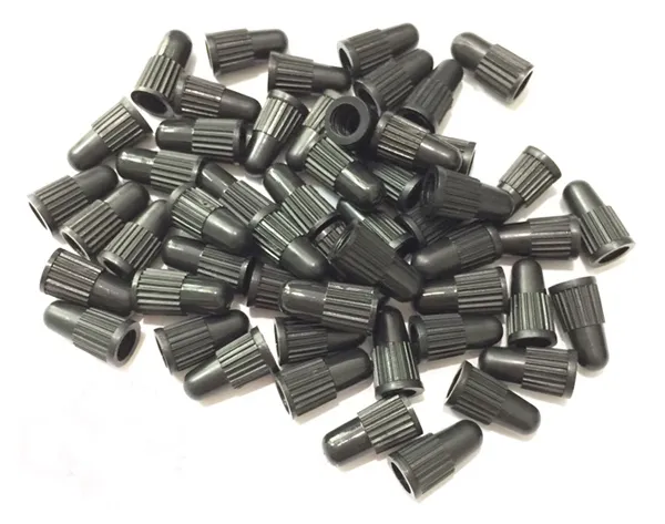 1000 pcs lot Black Plastic Presta Tire Valve Caps Tyre Valve Stem Covers for French Valve Stem Covers2833