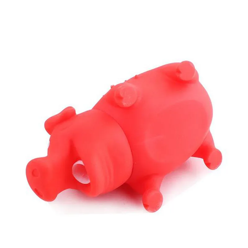 Jouet en latex pour cochon de compagnie avec couinement réel Couleurs assorties pour petits chiens moyens Chats Animaux de compagnie Petits animaux Couleurs assorties