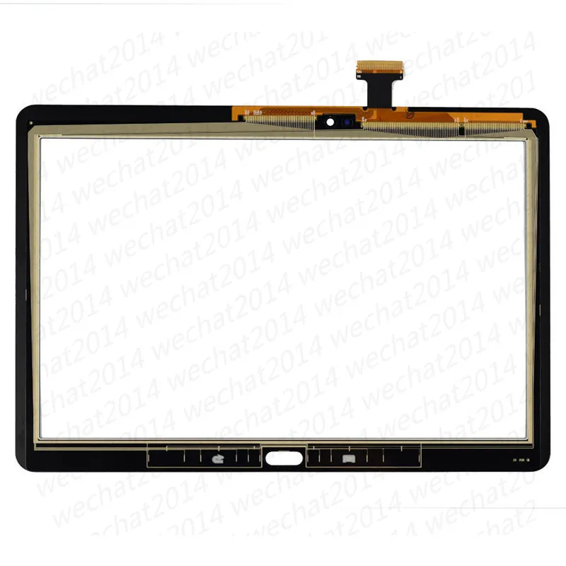 Touch Screen Digitizer Glass Lens with Tape for Samsung Galaxy Note 10.1 P600 P605 free DHL