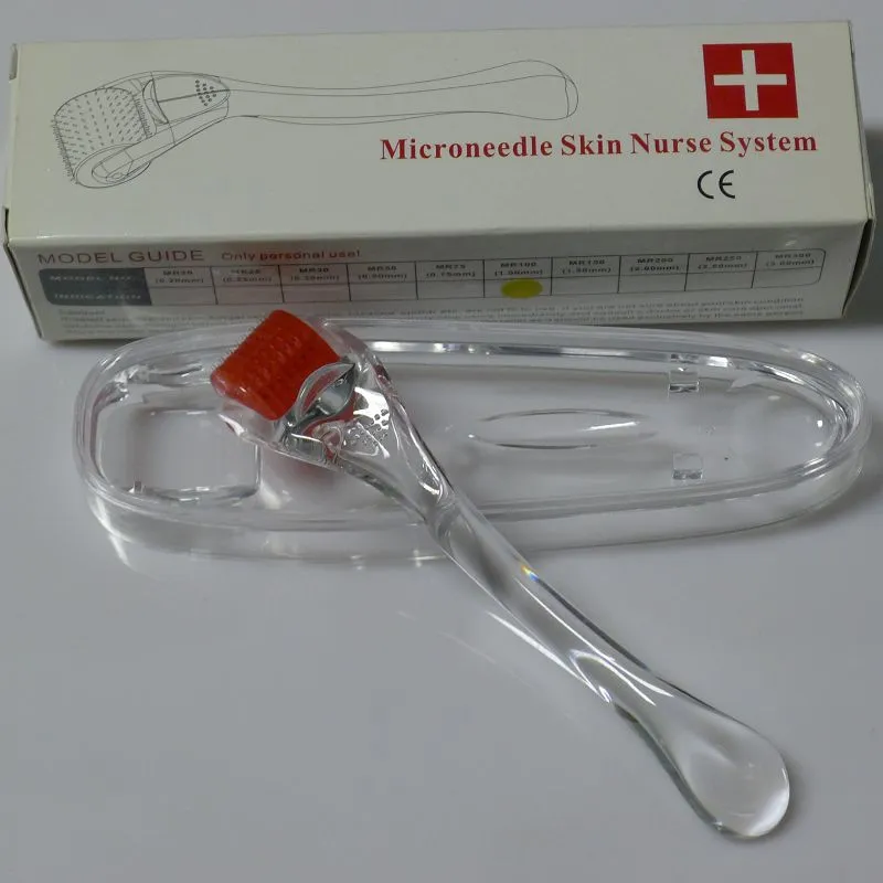 MRS 200 Micro Aghi Derma Roller 0.2mm-3.0mm Sistema infermiera Microneedle Rullo la cura della pelle