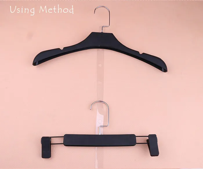 plastic clothing storage hanger Connector Clothing Collocation set chain transparent plastic strip shop DIY part