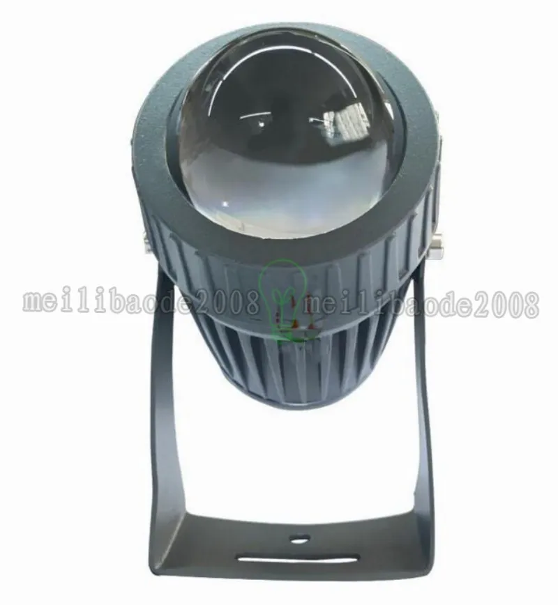Smal skarp fokuserad vinkel Vattentäta strålkastare utomhus LED Lawn Lampor 10W 30W LED Spotlight