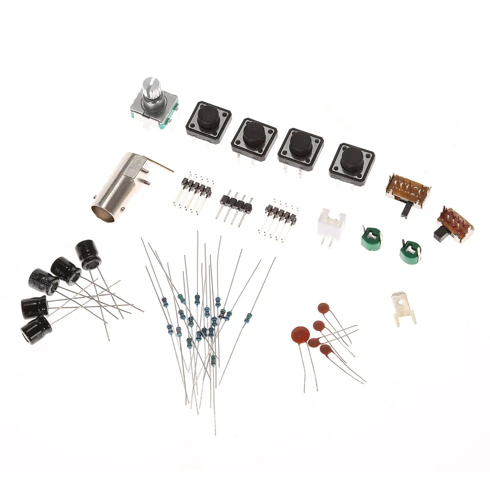 Digitales Oszilloskop DIY Kit Teile mit Gehäuse SMD gelötet elektronisches Lernset 1MSa/s 0-200KHz 2.4