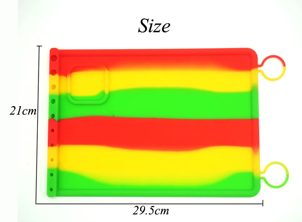 Unik design värmemotstånd silikonmatta anti slip dab vaxolja extrakt anpassad bakmatta dab mattor multipurpose318q