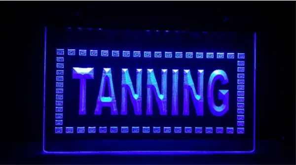 Ta05 Tanning Shop Sun Lotion Bar Pub Club 3D علامات LED
