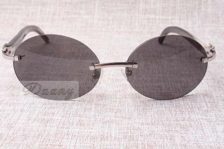 نظارة شمسية راقية للأزياء 8100903 زاوية الخلط الطبيعي الجودة نظارة شمسية الرجال والنساء حجم 58-18260F