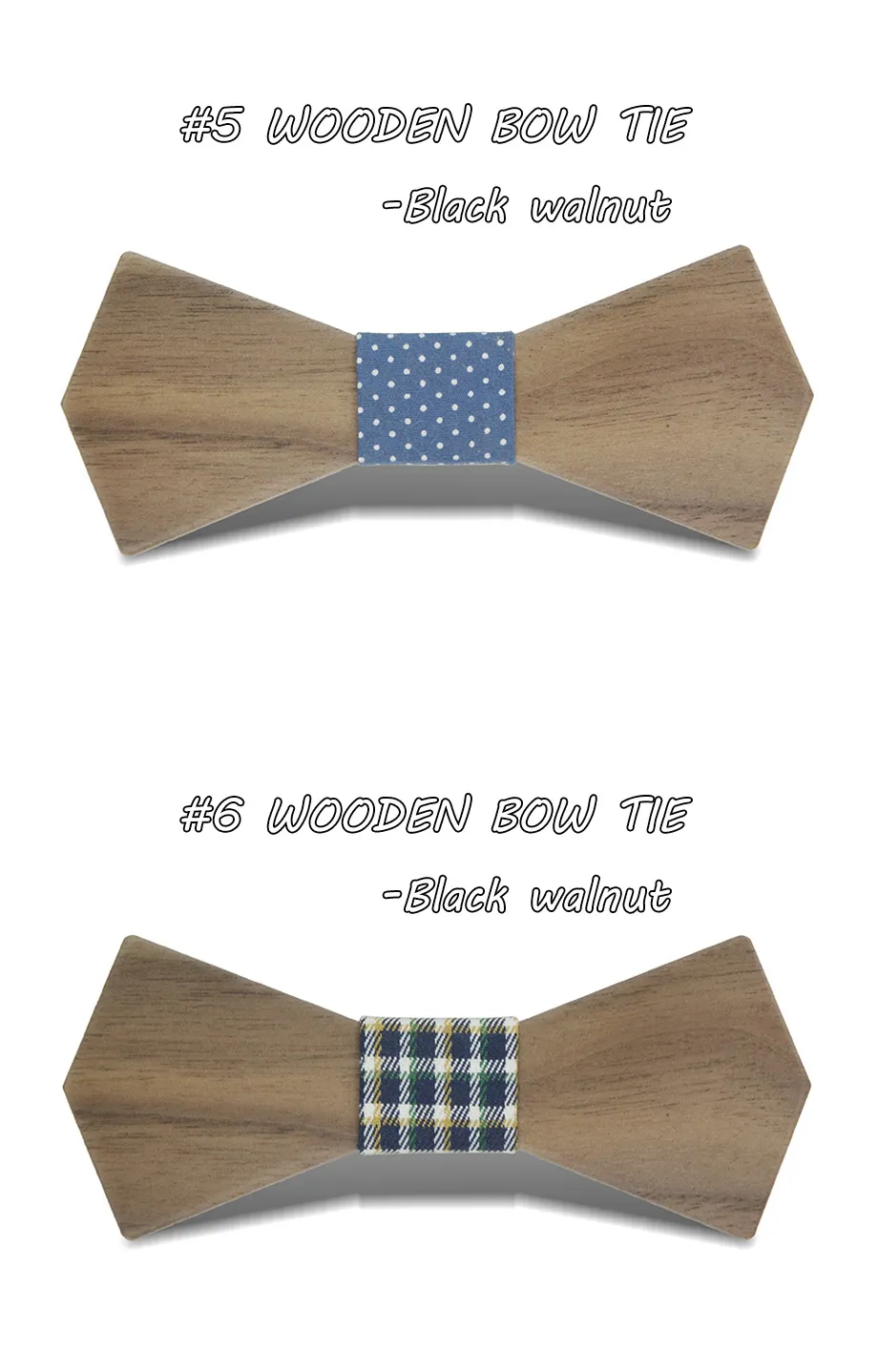 Wood Bowtie 20 styles Handmade Vintage Traditional Bowknot For business paty Wedding finished product Wooden Bow tie 12*5cm For adults