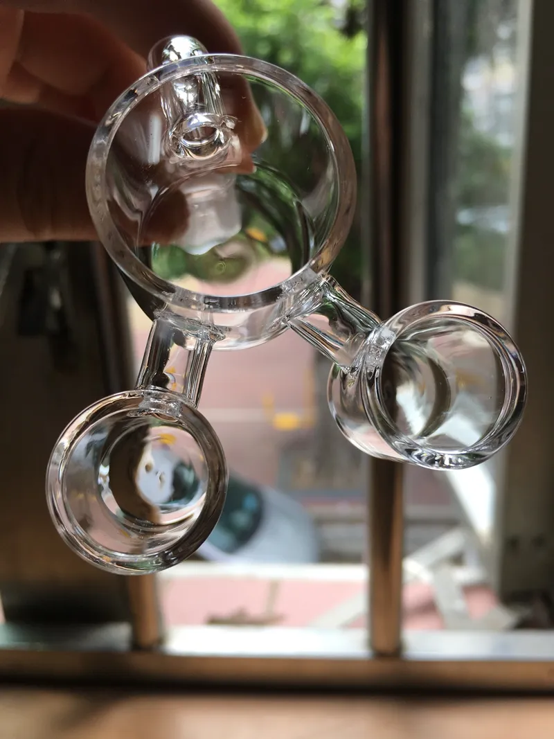 XXL 3 Schalen Quarz Banger Tipps 30mm OD Domeless Nagel Männlich Weiblich Für Glas Rauchen Werkzeuge Zubehör Öl Rig bongs 2mm dicke verkauf