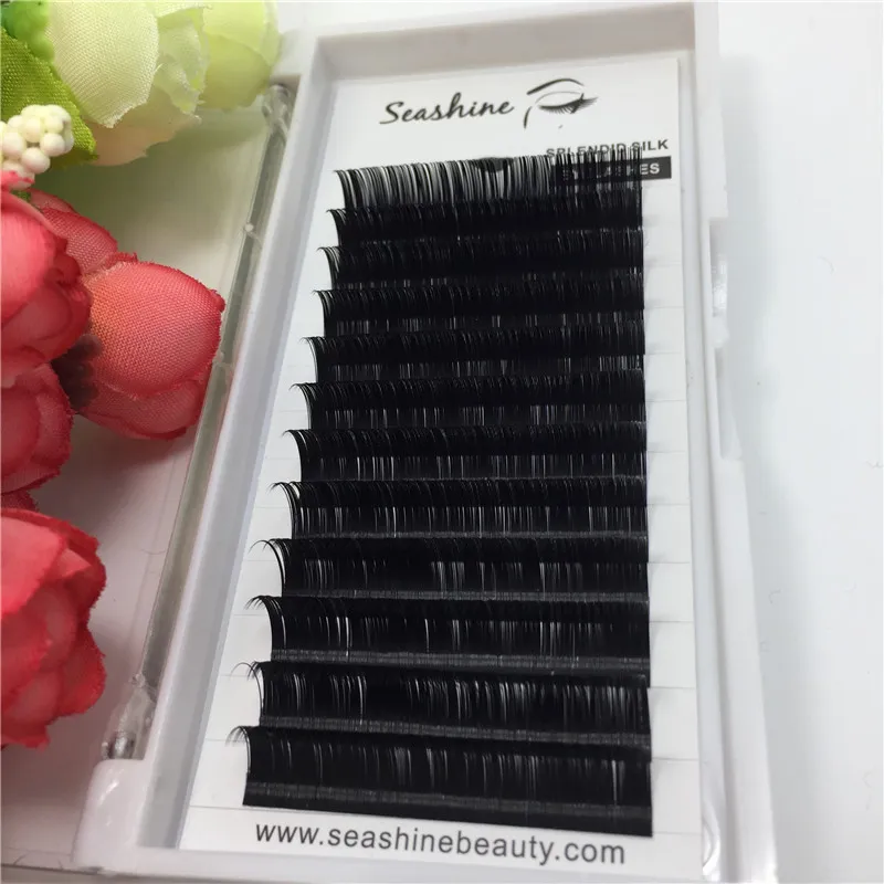 seashine toutes les tailles cils individuels C D L curl volume eyelsh faux cils cils sourth