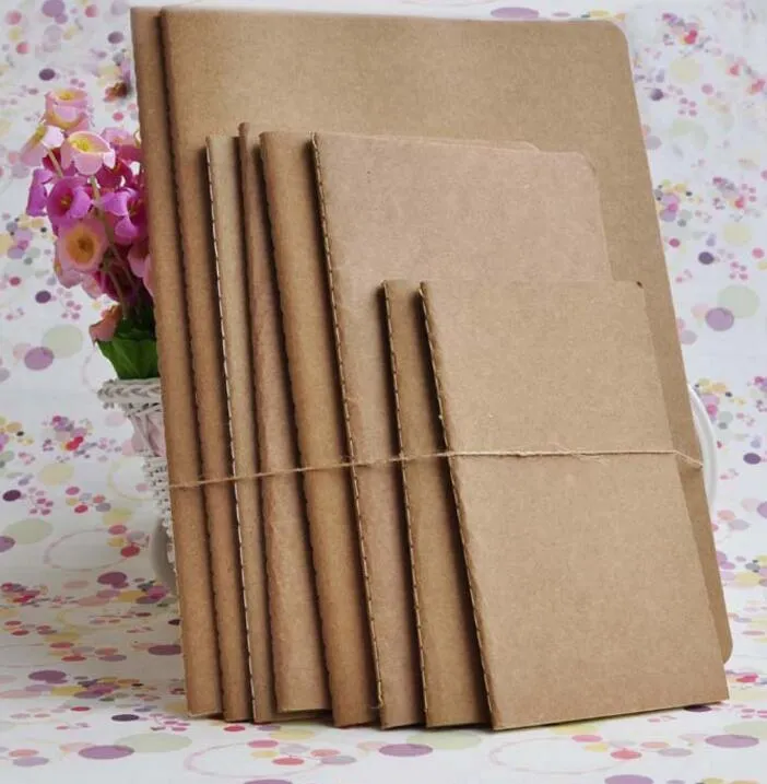 Outdoor travel journal vintage Creative Trends pocket notespads Stitching Binding kraft papers notes book blank graffiti book