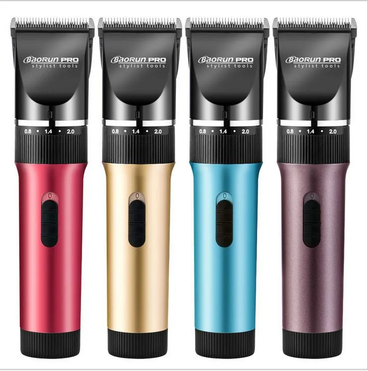 Nieuwe man Elektrische scheermog snorte Clipper Hair Clipper Zwart Keramische scheermen Men Roep Body verzorging Trimmer Baard Trimming22089527