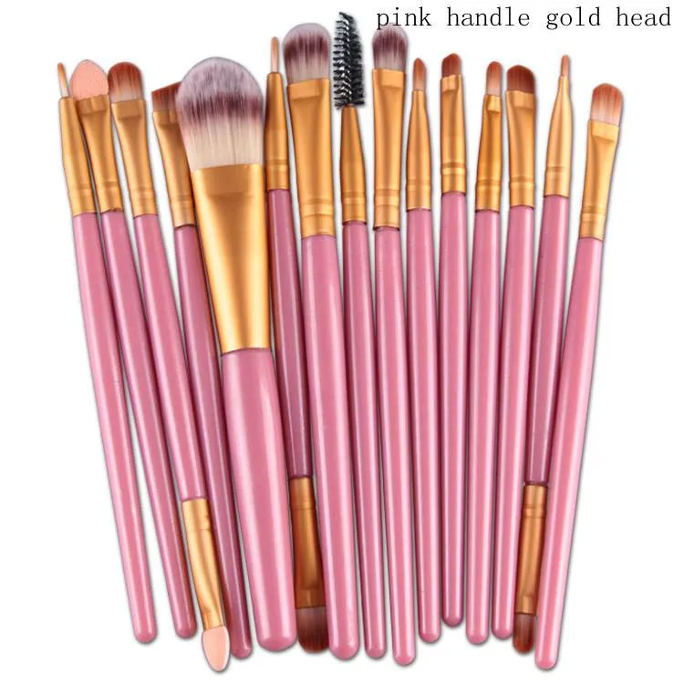 Cosmetic Makeup Brushes Set Powder Foundation Eyeshadow Eyeliner Lip Brush Tool Brand Make Up Brushes DHL free