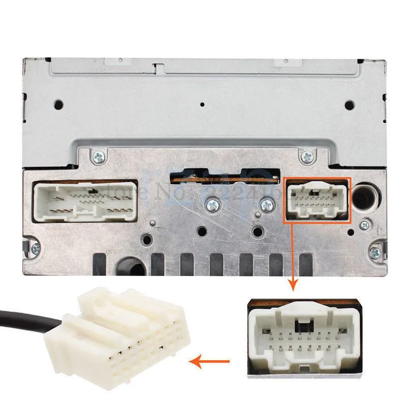 자동차 USB 어댑터 MP3 오디오 인터페이스 SD AUX USB 데이터 케이블 마즈다 3 6 CX7에 대한 가상 CD 체인저를 연결