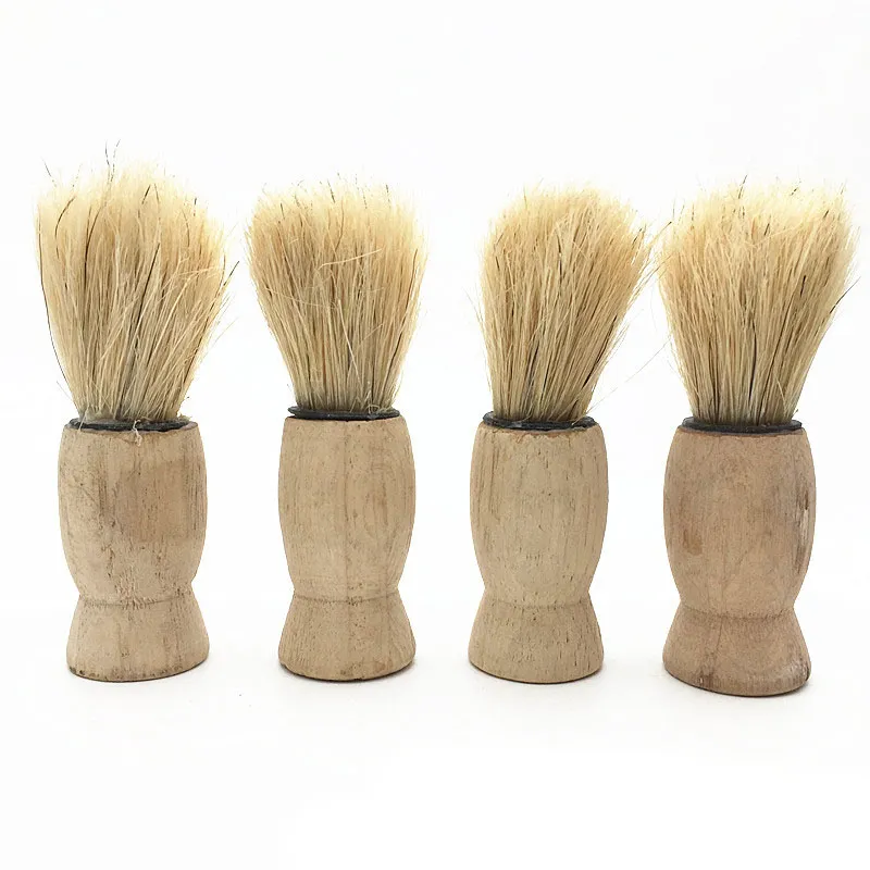 Vintage Pure Badger Hair Removal Beard Shaving Brush voor Mens Shave Tools Cosmetische Tool Gratis Verzending ZA2022