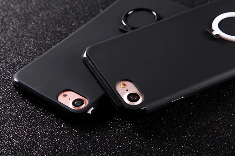 IPhone 7 için Artı Buzlu Mat 0.65mm Yumuşak TPU Cilt telefon Kılıfı Için iPhone 6 s Ücretsiz kargo