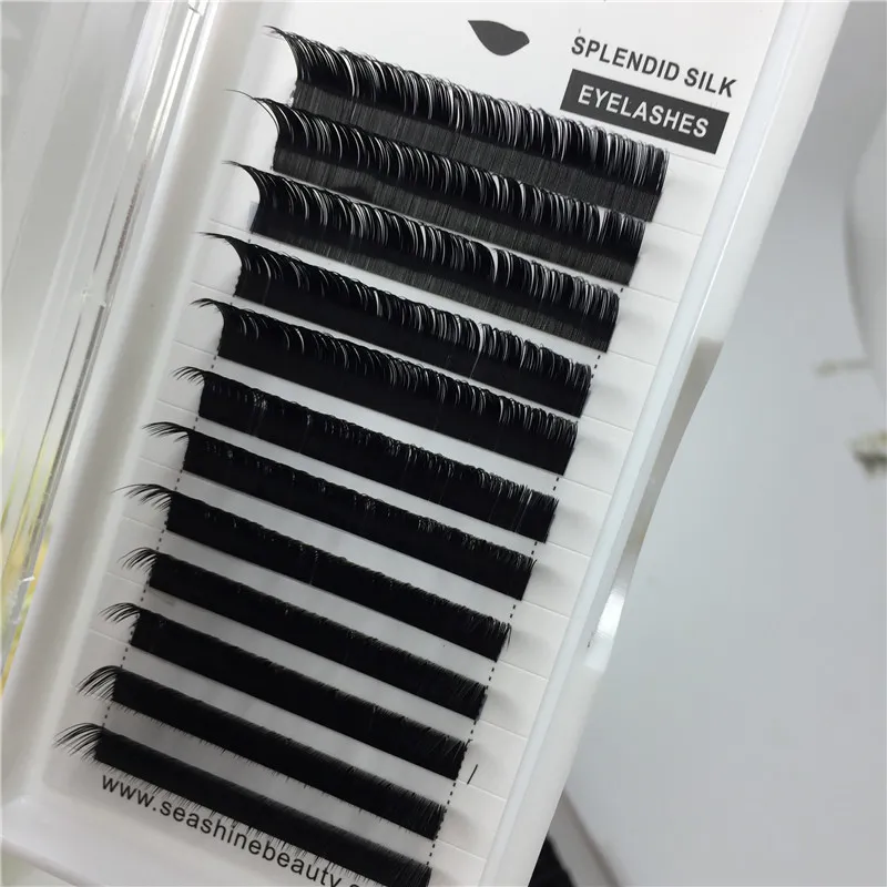 seashine toutes les tailles cils individuels C D L curl volume eyelsh faux cils cils sourth