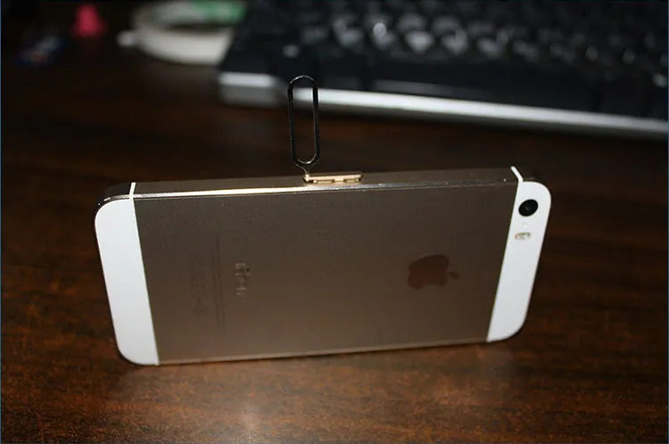 Strumento tasti del pin di rimozione del vassoio della scheda SIM all'ingrosso iPad iPhone 4 5 6 7 Plus i telefoni cellulari / DHL gratis DHL
