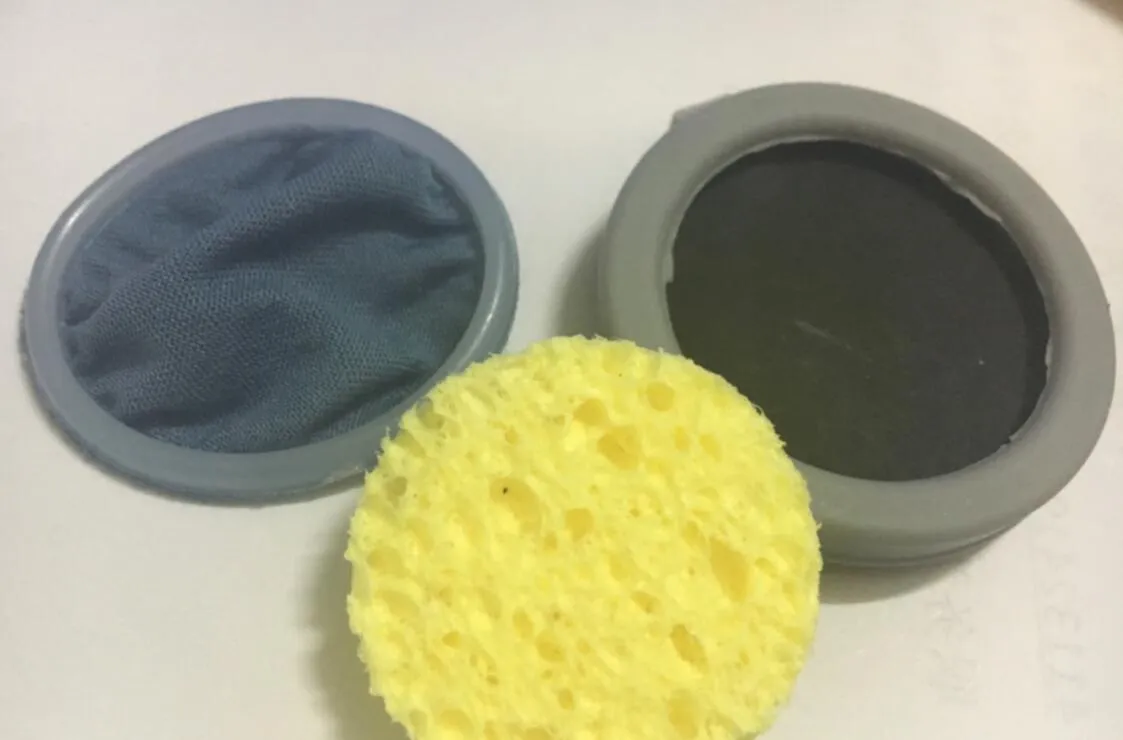 Silicone Diafragm Medical Import Sponge Electrode Pads Onderdelen voor TENS Musle Stimulator Dia 3,6 cm