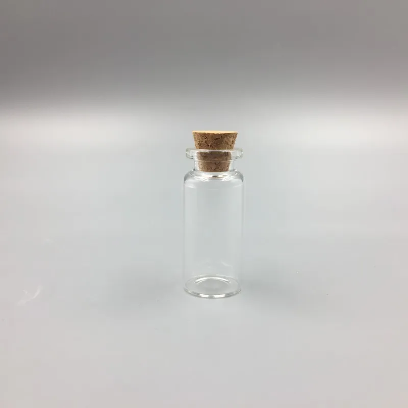 5 7 10 15 20 ML Klarglas Korkflasche Miniaturglasflasche Phiole mit Korken Leere Probengläser Klein