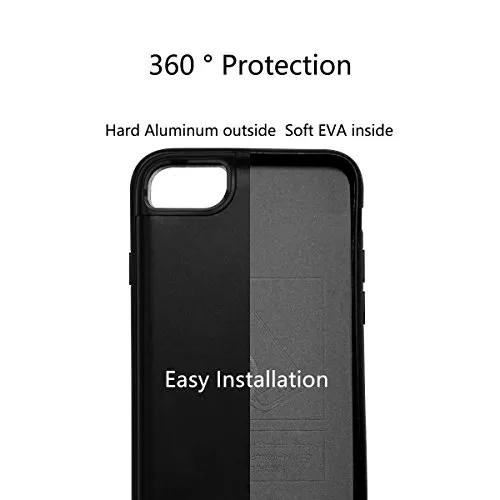 Slim Charger Case For IPhone 7 Charging Case Soft Silicon Portable