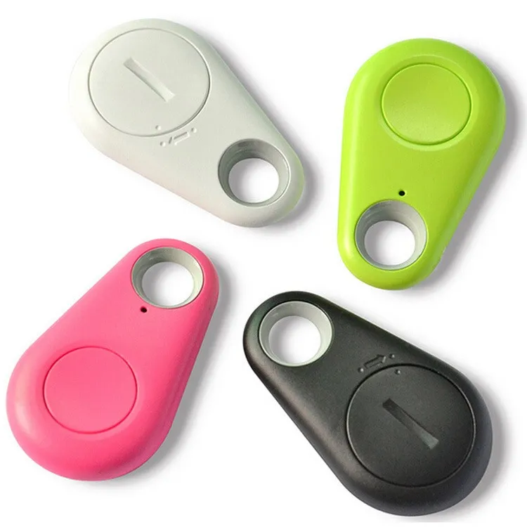 Mini GPS Tracker Wireless Key Finder Alarm 8g Tvåvägs Finder för barn, husdjur, äldre, plånböcker, bilar, telefonförsäljningspaket