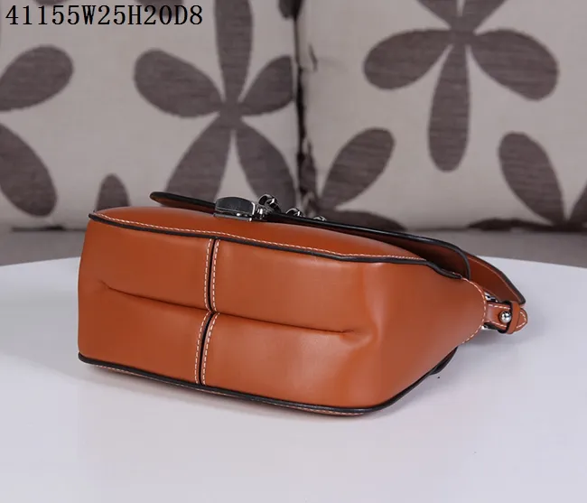 Bolsos de hombro pequeños y concisos para mujer, bolso escolar informal suave de cuero genuino, modelo con cerradura de metal, bolsos de viaje al aire libre