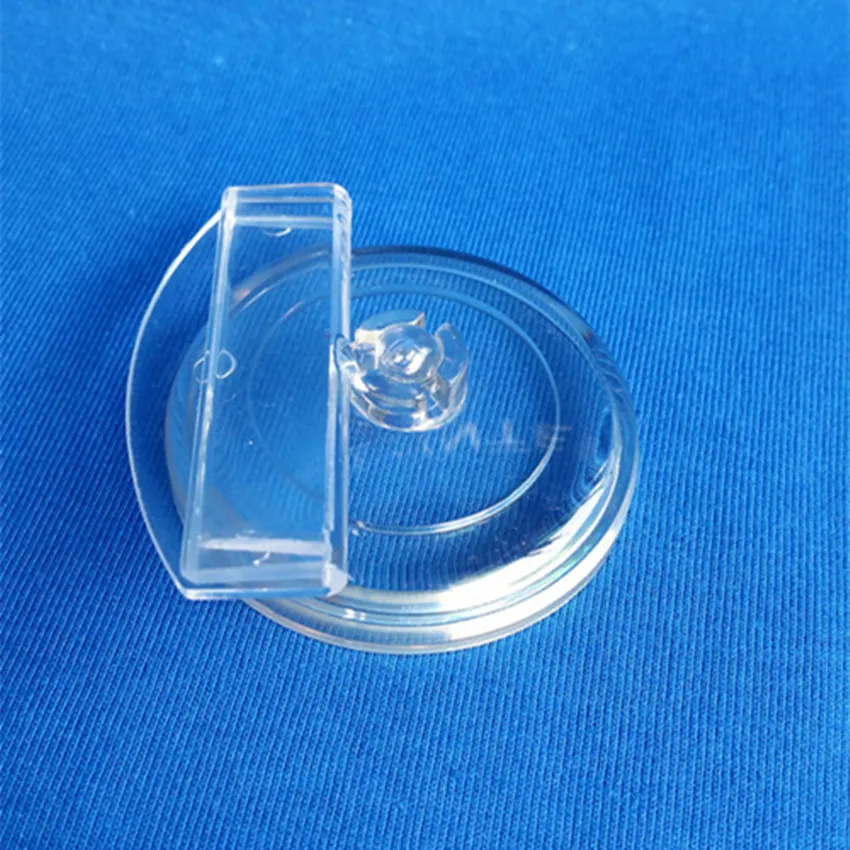 Kunststoff-Zeichen Preisschild-Halter runde Basis Dia.48mm Anzeige POP Werbung Clip löschen oder Schwarz-Qualitäts-Einzelhandel liefert 