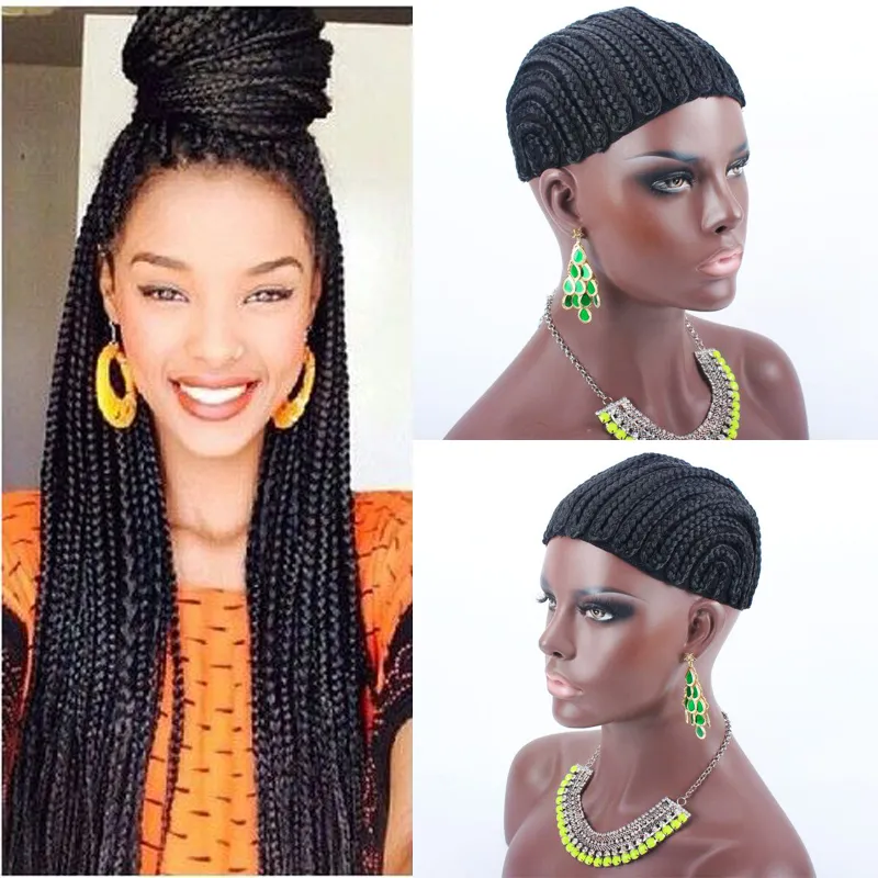 Factory Price Wig Caps For Making Wigs Cornrows Wig Cap With Adjustable Stretch Glueless Hair Crochet Braids