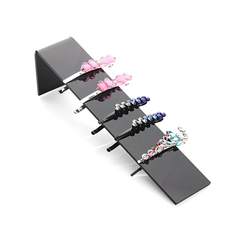 Neue 1 Satz 5 Stücke Hairclip Stand Haarnadelhalter Schmuck Zubehör Display Haarband Regal Schmuck Dekoration Schaufenster