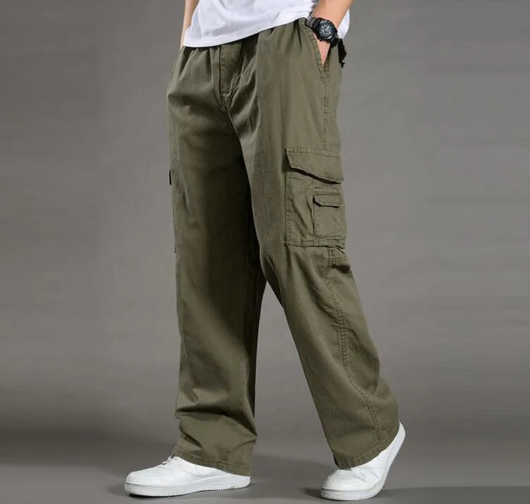 pantaloni casual da uomo tuta arrivo esercito pantaloni cargo militari pantaloni uomo più taglia xl6xl