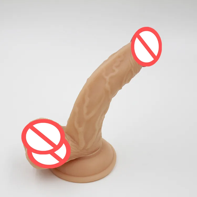 Carne 204 CM Big sex consolador dong con ventosa pene real pene realista para mujer producto adulto juguetes eróticos 7565280