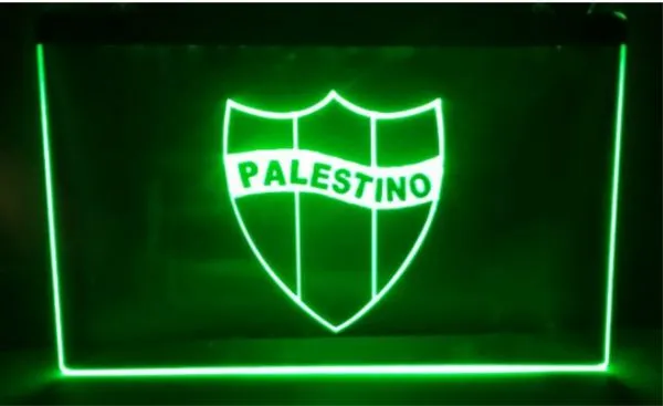 FBZL-10 Palestino FB Beer Bar 3D-borden Culb Pub Led Neon Light Sign Home Decor Crafts