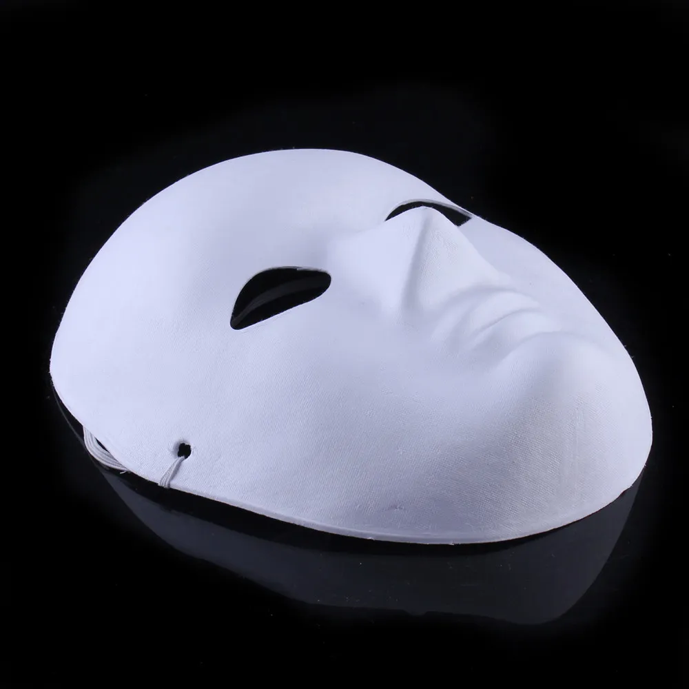 Белый DIY мальчик и девочки рисунок бренд маски для Хэллоуина партии праздника целлюлозы маска 40 г праздничные поставки
