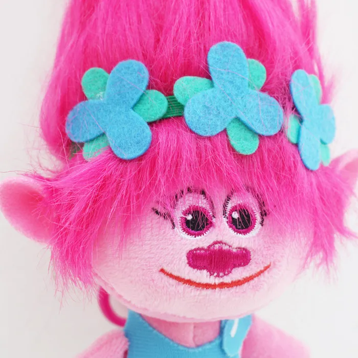 4 tipos 17cm trolls figura de ação brinquedos papoula ramo critter