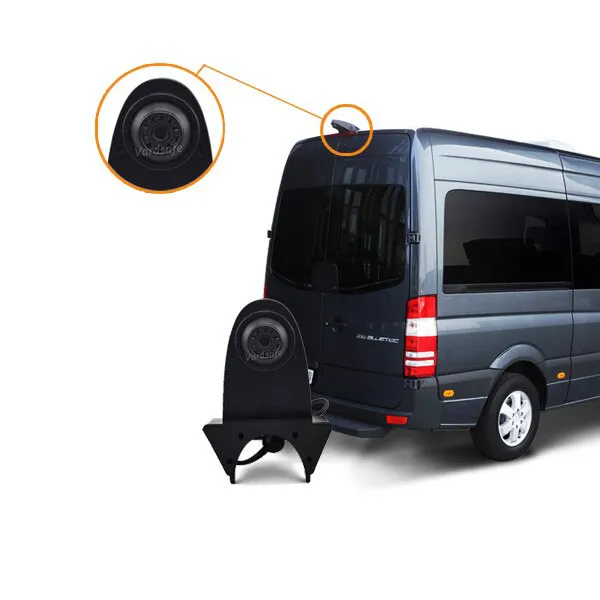 Vardsafe 후면보기 MB Sprinter / VW Crafter / RAM Promaster / Iveco Pares / Renault Trafic 용 리버스 밴 백업 카메라