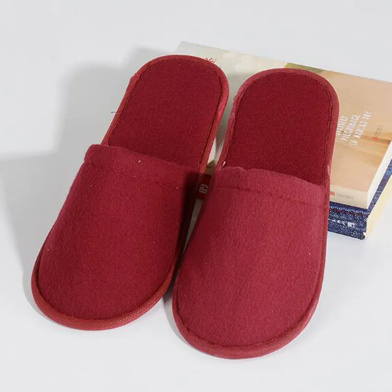 Nieuwe Hoge Kwaliteit Groothandel Wegwerp Levert Slippers Hotel Katoen Slippers Slepen Disposable Slippers Badbenodigdheden Gratis Verzending