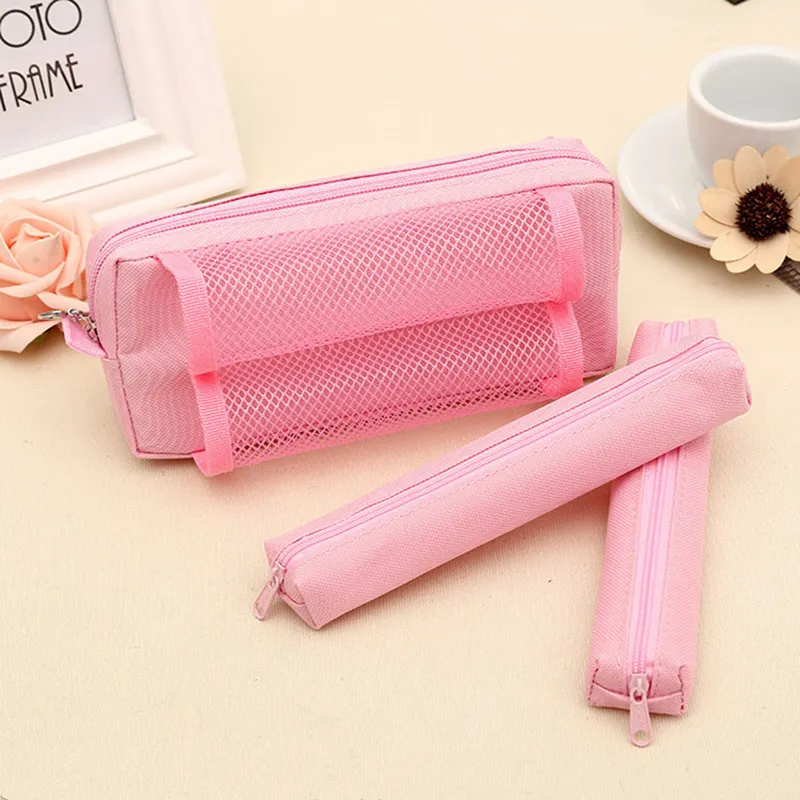 Wholesale Pencil Bags Case New Cute Beautiful World Canvas Pencil