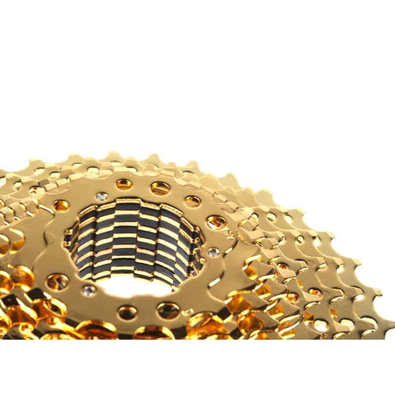 Catazer Groothandel Freewheel 10-Speed ​​11-36T Vergulde Cassette BMX Mountain Fietsen Freewheel voor Shimano Groupset Gratis verzending