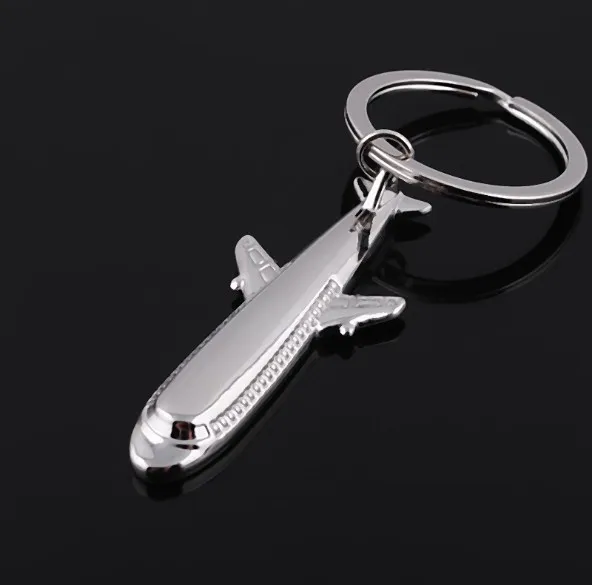 New Alloy Metal Small Plane Key Chain 3D Plane Model... From Yicstore ...