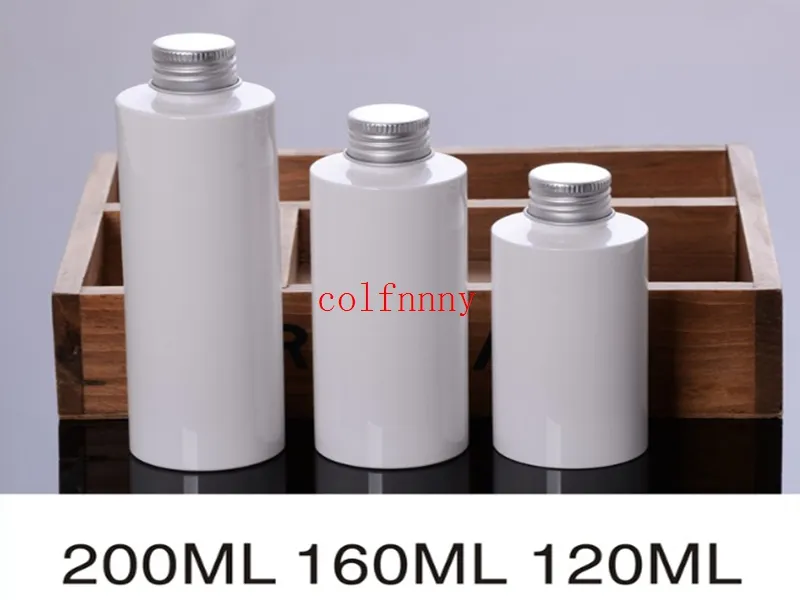 Fast Shipping 120/160/200ML Plastic Makeup Water Bottle, Screw Cap Empty Toner Container, Refillable Lotion Bottle ,Aluminum Top
