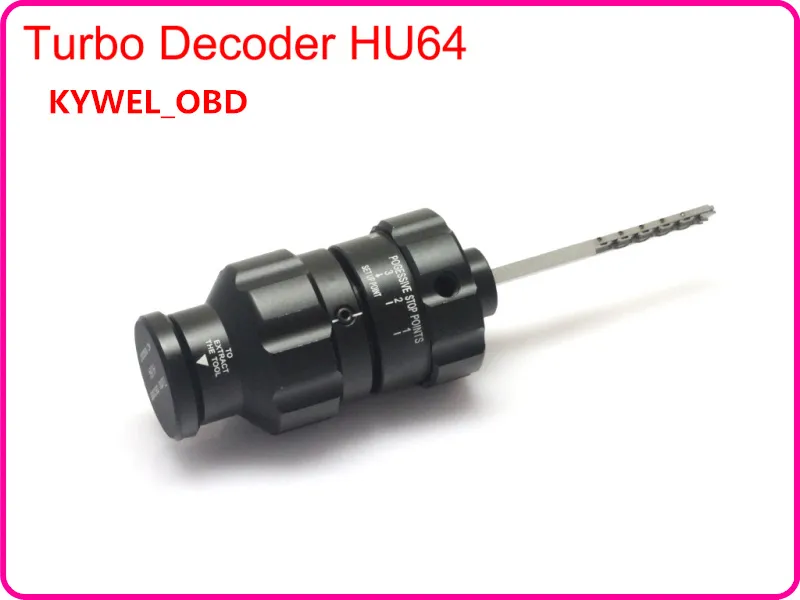 Nowy dekoder Turbo Decoder HU64 dla Mercedes-Benz, drzwi samochodu otwarte Hu64 Turbo Dekoder dla Mercedes-Benz, narzędzie Locksimth Hu64 Dekoder