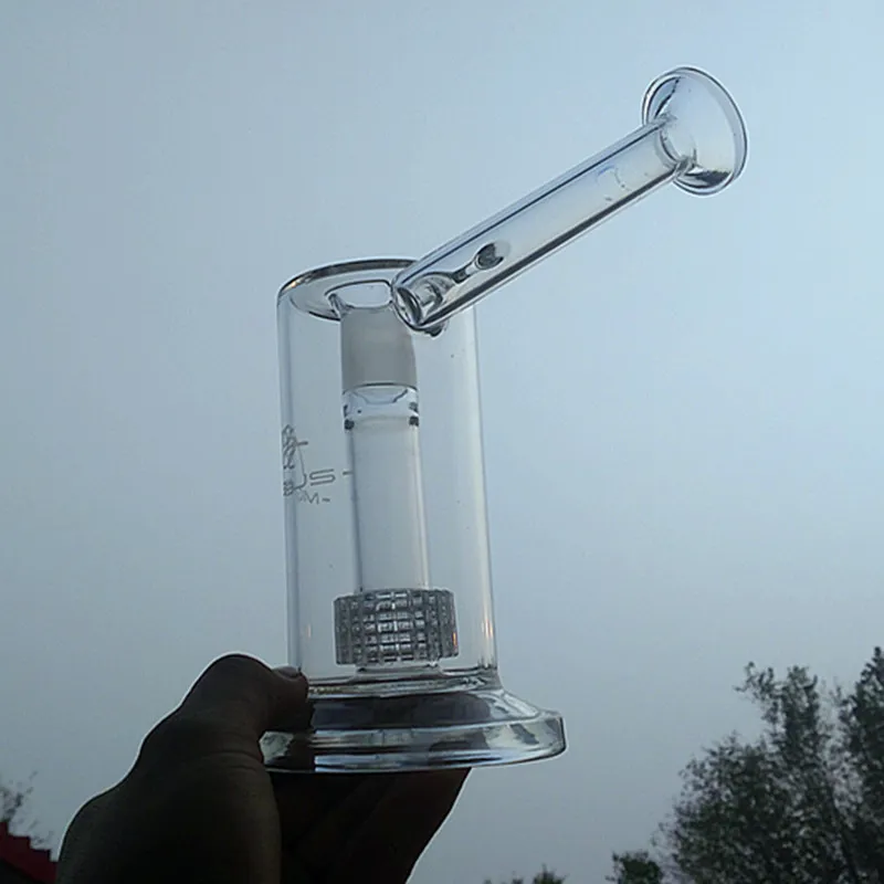 Mobius Matrix sidecar glass bong birdcage perc glass Bong thick glass water smoking pipes Mobius Glass 7.8"tall Famale Joint size18.8mm