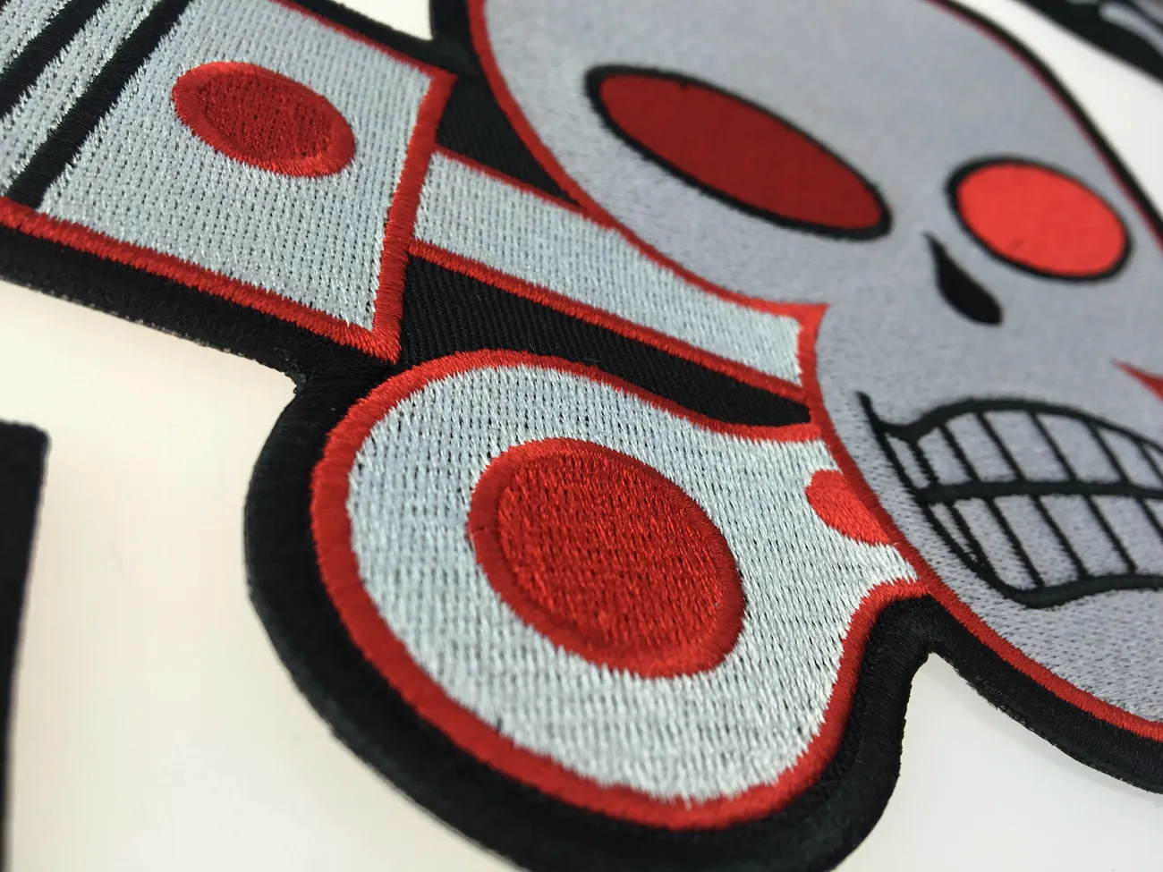 Outlaw Chicago Forgives Sticked Eisen auf Patches Mode große Größe für die Bikerjacke Voller Rückenspatch